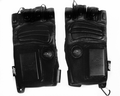 半指电击擒拿抓捕手套