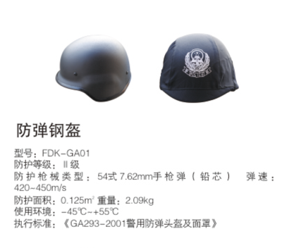 防弹钢盔